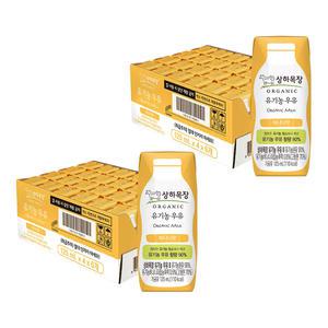상하목장 유기농 바나나우유, 125ml, 48개