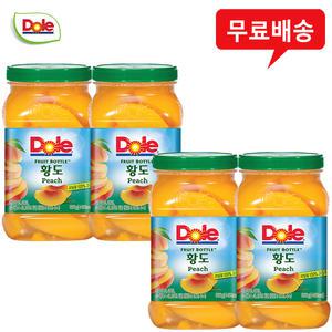Dole 돌 후룻바틀 황도 666gx4개/무배