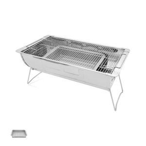 4~6인 고급 바베큐 그릴 스텐 좌식 대형(L) 접이식 화로대 석쇠 숯불 삼겹살구이 차박 야외