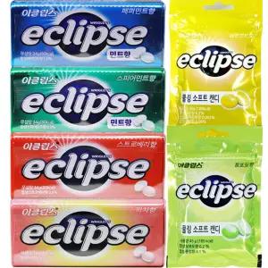 이클립스 캔디 12개 ,쿨링소프트,피치,베리,페퍼민트,스피아민트