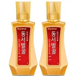 동서벌꿀 아카시아꿀 600gX2개