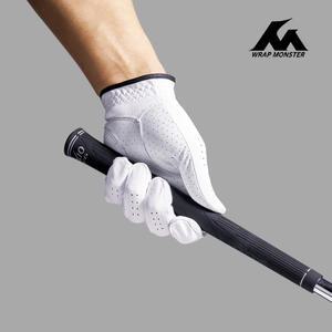 [랩몬스터] 골프장갑 왼손 반양피 남성 연습용 필드 왼손 장갑 스크린 장갑