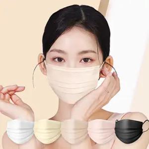 [클라 라이프케어][100매]클라 원데이핏 라이트 MB필터 덴탈 컬러마스크 대형/중형