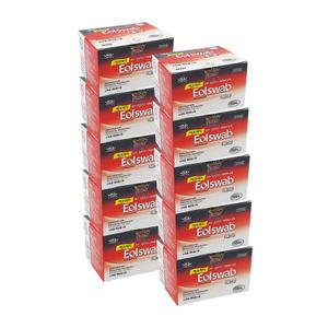 FA 이올스왑 에탄올 1매포장 100매입 x 10개 일회용 알콜스왑 알콜솜 소독솜