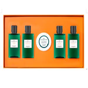 에르메스 오도렌지 베르테 여행용키트 쇼핑백포함 호텔 어메니티 휴대용 세면도구 명품 판촉물 답례품