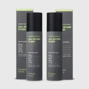 [코리아나] 포 맨 파워 블렌딩 올인원 플루이드 150ml x 2개
