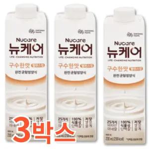 뉴케어 구수한맛 밸런스업 식사대용 다이어트 식단