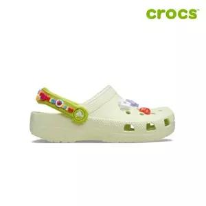 [크록스][크록스 정품] 클래식 우정팔찌 클로그 토들러 아동샌들 211307-3ZL