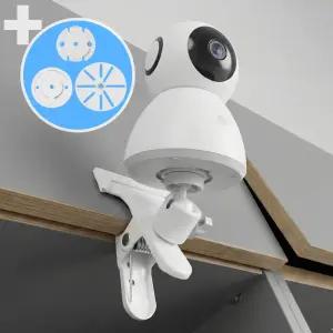 홈캠거치대 집게형 클립 마운트 브라켓 무타공 헤이홈 타포 이글루캠 티피링크 샤오미 호환