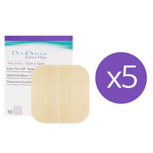 듀오덤 엑스트라씬 10x10cm 10매 [5세트]