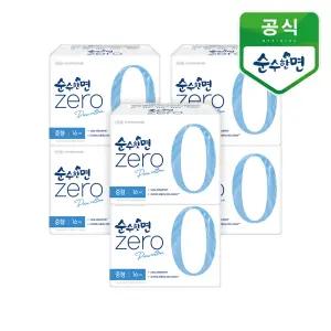 깨끗한나라 생리대 순수한면 제로 중형 16P 6개