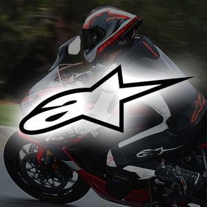 알파인스타즈 로고 스티커-데칼 엠블럼 자전거 바이크 Alpinestars