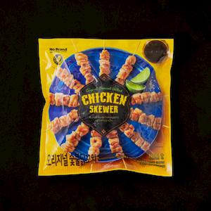 노브랜드 오리지널숯불닭꼬치 560g(냉동) 1개 밀키트 간식 저녁 캠핑