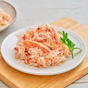[품질보장] 크랩플릭스 요리가 쉬워지는 대게 순살 200g (대게100%/무첨가/HACCP시설제조) 샐러드/파스타/게살 가득 고소한 한끼