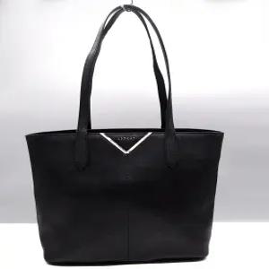 러브캣 블랙 가죽 데일리 여자 숄더백 쇼퍼백 가방