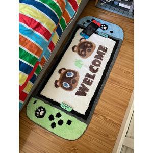 스위치 인테리어 카페트 침실 발코니 미끄럼 홈 카펫 러그 방지 동물의숲 내마모성