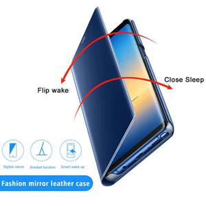 미러 플립 스마트 뷰 케이스 갤럭시 S25 엣지 S26 울트라 S25 울트라 케이스 하드 PC 스탠드 폰 커버 갤럭시 S26프로용