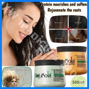 고투콜라 프로틴 헤어 마스크 500ml는 모발 뿌리에 영양을 공급하고 부드럽게 하며 모발 뿌리를 상쾌하게