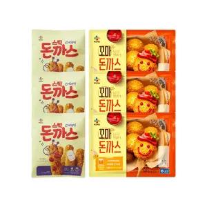 스틱돈까스3개 꼬마돈까스3개