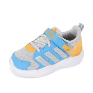 아디다스 라이토라마 RNR EL I 벨크로 클라우드폼 유아 아동 운동화 신발 그레이블루실버 JQ4173