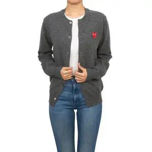 [꼼데가르송] 레드와펜 가디건 그레이 AX N007 051 3 151647373