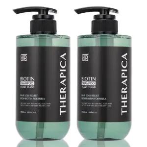 테라피카 비오틴 탈모증상완화 샴푸 1000ml 2개 대용량 두피케어 임상완료