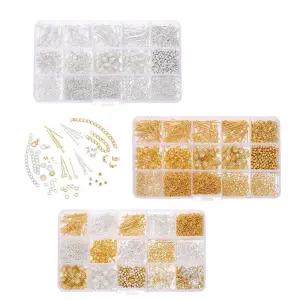 핀등 15칸 비즈 부자재 세트 3종공예 재료 악세사리 만들기