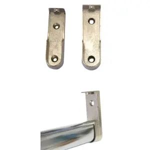 드레스룸 옷봉소켓 걸이형 U자 브라켓 소켓옷걸이봉