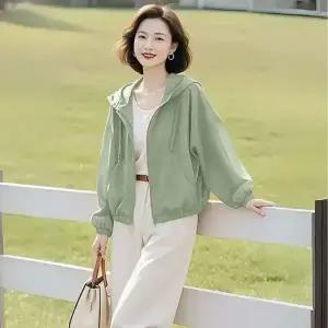 올데이 라이크 경량 바람막이 집업 점퍼 잠바 여름 후디 자켓 비치 수영복 봄 가을 아우터 여성