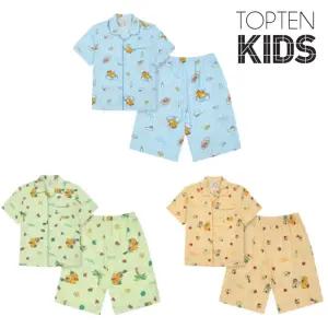 [탑텐키즈](센텀시티점)26년 SS 공용) [카카오프렌즈] 레이온 파자마셋업(5부)MKG5UI3814