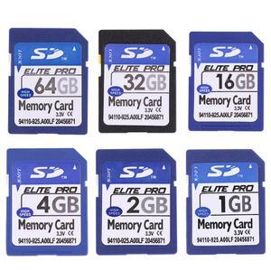가용 SD 카드 1GB 2GB 4GB 8GB 16GB 32GB 64GB MP3 음악 HD 비디오 디지털 카메라용 플래시 메모리