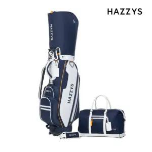 헤지스골프 캐디백 보스턴백 세트 HZCB-010M/ HZBB-010M 네이비