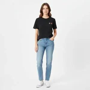 [메종키츠네] 더블 헤드폭스 패치로고 반팔 티셔츠 152813269