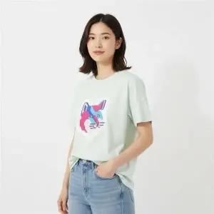 [메종키츠네] 픽셀 폭스 헤드 반팔 티셔츠 152853294