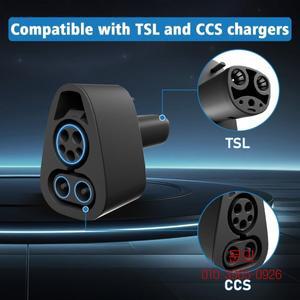 테슬라 모델 3/X/Y/S EV 충전기 DC 어댑터 CCS1 250KW 변환기