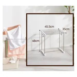 어린이집 자취방 양말 속옷 미니 건조대 1단 소형 아기용 빨래