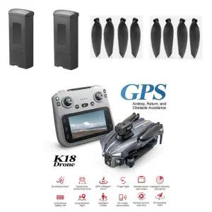 K18MAX 드론 배터리 3.7V 2200MAH 배터리/프로펠러 K18 MAX 스크린 블레이드 Dron 부품