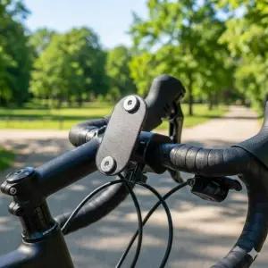 인씨네 초강력 가민 호환 핸들봉 집게거치대 자석 보조철판 휴대폰 전기 자전거 스쿠터 킥보드 오토바이