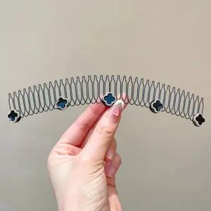 잔머리 뒷머리 정리 빗핀 플라워 헤어밴드 고정핀