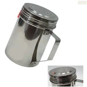 중형 손잡이 카페 파우더통 초코 쵸코 가루 시나몬 계피 파우다 스텐 통