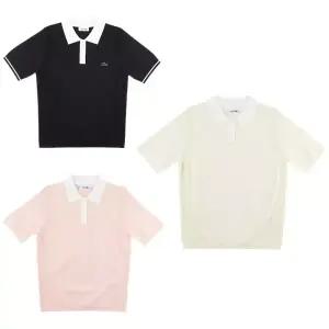 라코스테스포츠 여성 베이직 폴로 반팔 스웨터 AF336E-56G