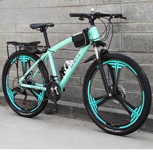 성인 남성 여성 청소년 산악 24인치 21단 자전거 블랙