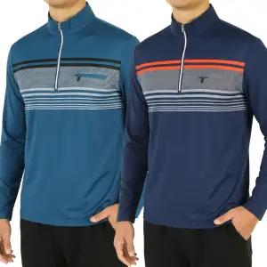 봄여름 PZ 쿨가이 배색 아이스 등산티셔츠 남성 등산복 작업복 상의 TSPZ-61