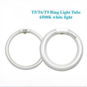 T5/T6/T9 4핀 원형 형광등 22W/32W/40W 쿨 화이트 천장등 교체용 램프 코어