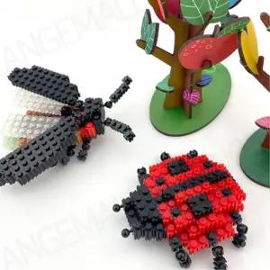 디폼블럭 3D 야광반딧불이 곤충 DIY키트 9종 손녀선물 블록놀이 손주선물 만들기놀이
