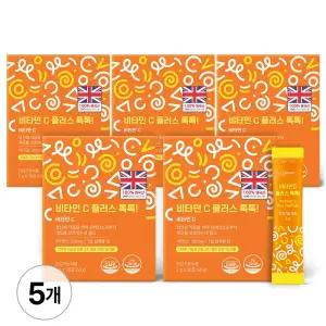 오브맘 비타민C 플러스 톡톡 30일분 5개 30회분 선물세트 부모님 추석 가족 모임 시댁