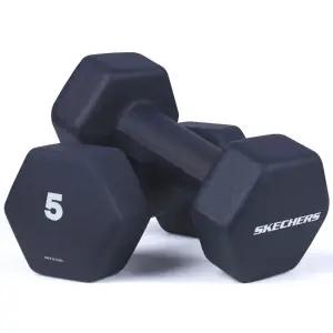 스케쳐스 미용 아령 와이드핏 육각 홈트 덤벨 5kg, 2개