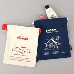 [JED] 75주년 사무용품 스누피 스트링 피너츠 파우치