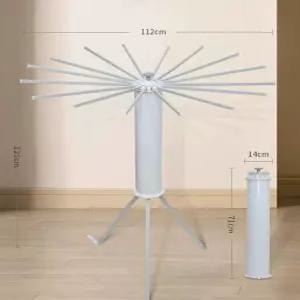 접이식 원목 빨래건조대 휴대용 빨랫대 다용도 인테리어