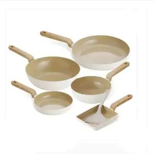 눌어붙지 않는 세라믹코팅 크레마우디 IH 프라이팬 궁중팬 20~28CM